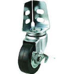 Angle Type Casters (Rubber Wheels) Flexible (With Stoppers) (TYSA-50RS)