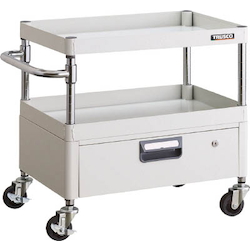 Phoenix Wagon (Noise Suppression Type with Single-Level Drawers) Height 600 mm (PEW-672V-YG)