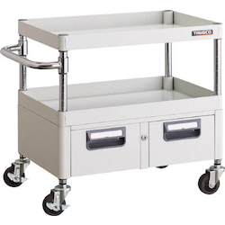 Phoenix Wagon (Noise Suppression Type with Double-Row Drawers) Height 600 mm (PEW-672W-W)