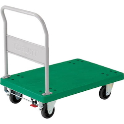 Plastic Trolley, Grand Cart, Fixed Handle Type / with Stopper (TP-902S)