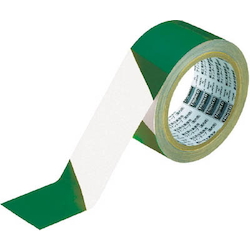 Tora Line Tape for Indoor Use - Green and White/Red and White (TLT-50EAGW)