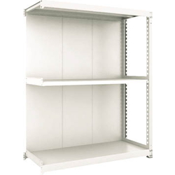 Small to Medium Capacity Boltless Shelf Model M3 (Panels Provided, 300 kg Type, Height 1,800 mm, 3 Shelf Type) Linked Unit Type (Height 1,800 mm, Rear Plates Provided)