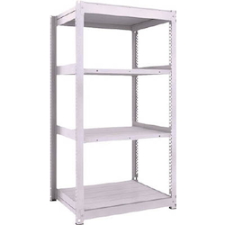 Medium Capacity Boltless Shelf Model TUG (300 kg Type, Height 1,800 mm, 4 Shelf Type) Single Unit Type (Height 1,800 mm, 4 Shelf Type)