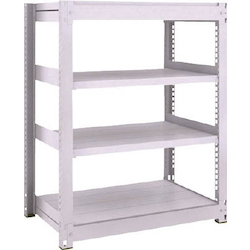 Medium Capacity Boltless Shelf Model TUG (450 kg Type, Height 1,200 mm, 4 Shelf Type) Single Unit Type (Height 1,200 mm, 4 Shelf Type)