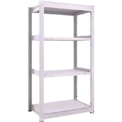 Medium Capacity Boltless Shelf Model TUG (450 kg Type, Height 1,800 mm, 4 Shelf Type) Single Unit Type (Height 1,800 mm, 4 Shelf Type)