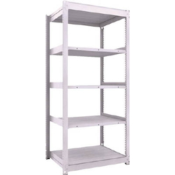 Medium Capacity Boltless Shelf Model TUG (450 kg Type, Height 2,100 mm, 5 Shelf Type) Single Unit Type (Height 2,100 mm, 5 Shelf Type)