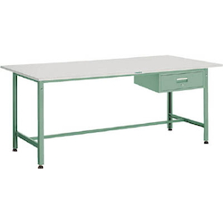 Light Work Bench with 1 Drawer Linoleum Tabletop Average Load (kg) 300 (RAE-0960F1W)
