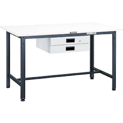 Light Work Bench with 2 Thin Drawers Plastic Panel Tabletop Average Load (kg) 300