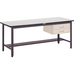 Medium Work Bench with 2 Drawers Linoleum Tabletop Average Load (kg) 500