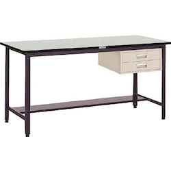 Standing Medium Work Bench with 2 Drawers Linoleum Tabletop Average Load (kg) 300