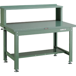 Medium Work Bench with Upper Shelf Steel Tabletop Average Load (kg) 2000