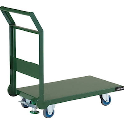 Steel Silent Hand Truck, Fixed Handle Type with Air Casters and Stoppers (SH-3NACSS)