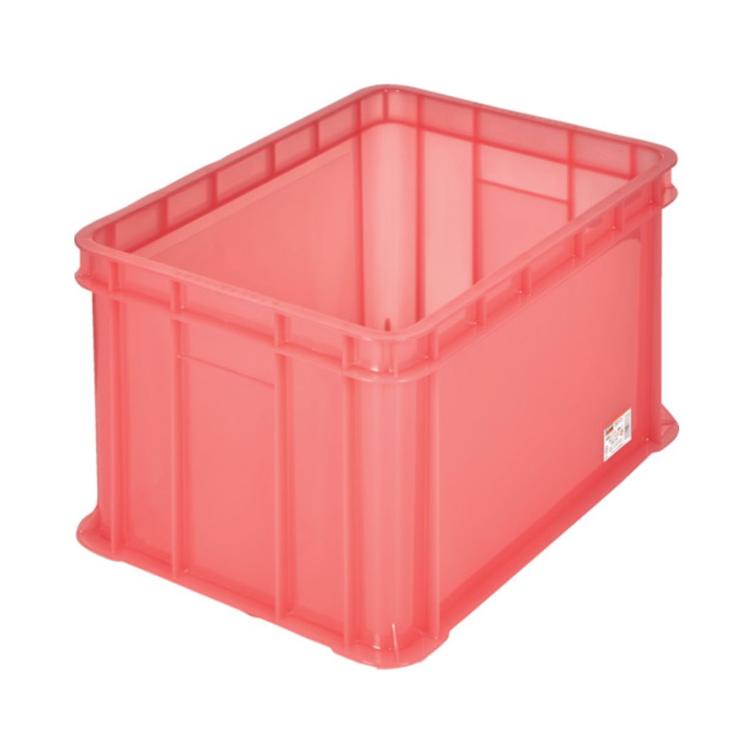 S Type Transparent Container Blue/Black/Orange/Red