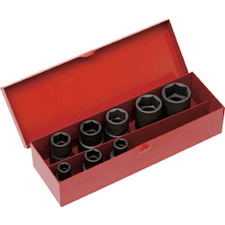 Impact Socket Set (Insertion Angle 9.5 mm), T3-8SET