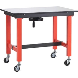 Handle Elevator Type Lightweight Workbench with Caster, Equal Load (kg) 150, Width (mm) 900 (TFKSS-0960C75)