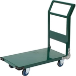 Steel Silent Hand Truck, Fixed Handle Type with Air Casters (SH-1NAC-GN)