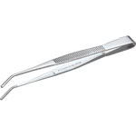 Stainless Steel Tweezers Jagged Curved Type Total Length (mm) 125–300 (TSP-24)
