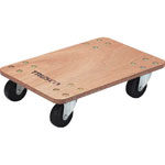 Flat Dolly, Little Cargo, With Rubber Casters (PC-4560G)