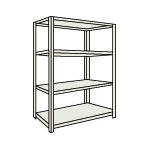 Small to Medium Capacity Boltless Shelf Model M2 (200 kg Type, Height 1,200 mm, 4 Shelf Type)