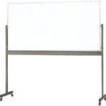 Single-Surface Movement Board (Steel White Body), Plain w/ White Line (MG-412A) 
