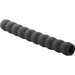 Grip for Hand Trucks, Internal Radius (mm) about 22 and about 28, Orange and Black (TDG-22X250-OR)