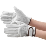 Leather Gloves, Hook & Loop Fastener Type Gloves With Patch Total Length 22–24 cm (TYK-718L)