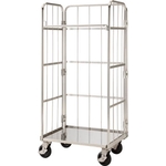 Stainless Steel Hightener (Wire Cage Stock Cart), Floor Plate Stainless Steel / Plastic Type (THT-S1C)
