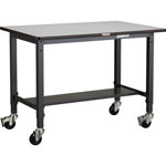 Lightweight Adjustable Height Work Bench with Casters Average Load (kg) 100 (AWMR-1890C100)