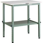 Lightweight Adjustable Height Work Bench with Lower Shelf Average Load (kg) 150 (AEM-0960LT2)