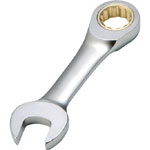 Ratcheting Combination Wrench (short type) (TGRW-07S)