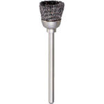 Cup Type Brush (Shaft Diameter 3 mm, Outer Diameter 13 mm) (133C-6) 