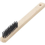 Wooden Handle 3-Line Brush