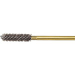 Spiral Brush (For Motorized Use/Shaft Diam. 6 mm/Stainless Steel) (TB-5713) 