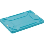 F Type Eco-Cap Recyclable Container Lid - Light Blue