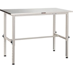 Lightweight Adjustable Height Work Bench AEM Type (H Form / SUS304-Covered Tabletop) Average Load (kg) 150 (AEM-1809SUS-W)
