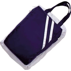 Clean bag, gray/navy blue