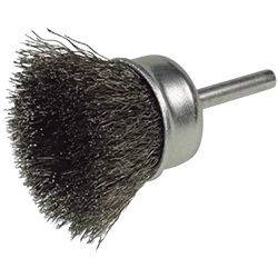 Stainless Steel Cup Brush With Shaft (BSCJ-75) 