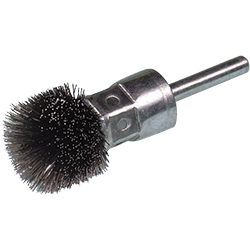 Stainless Steel Thistle Type Brush With Shaft
