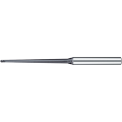 Carbide Ball End Mill Tapered Neck 2-Flute