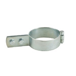 Vertical Pipe Fitting  Hard Stand Band (Electrogalvanized/Gutter Plating) 