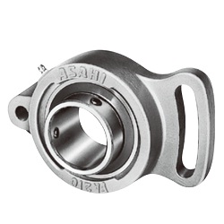 Diamond Flange Mount Unit, Cylindrical-Bore Type With Set Screws, UCFA Type