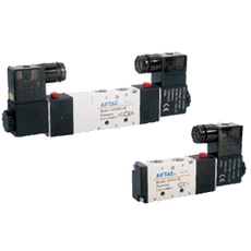 [In-stock item] Solenoid Valve 4V200 Series, 5 Ports 2 Positions, 5 Ports 3 Positions (4V210-8-E) 