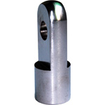 Adaptation of Auxiliary Drive (Rod Tip Bracket), Single Knuckle Joint, ACQ Series Cylinder Compatible (F-ACQ100I) 