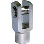 Adaptation of Auxiliary Drive (Rod Tip) Double Knuckle Joint ACQ Series Cylinder (F-ACQ32Y) 