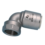 Stainless Steel Pipe Single-Touch Fittings EG Joint Faucet Elbow EGWE (for JIS G 3448) (EGWE-20X1/2) 