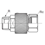 Swivel Joint JR-DC Series (Rotary Joint)
