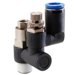 Pilot Check Valve With Integrated Speed Controller PVSC