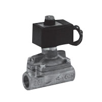 Pilot-Operated Type 2-Port Solenoid Valve, General-Purpose Valve AD11 Series (AD11-10A-03A-AC200V) 