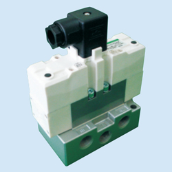 Pilot Type 5 Port Solenoid Valve ISO SIZE 1, SIZE 2 DIN Terminal BOX TYPE PV5S-6/8 Series