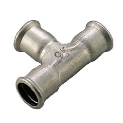 Press Fitting for Stainless Steel Pipes SUS Press Reducer Tee (SP-RT-30X20) 